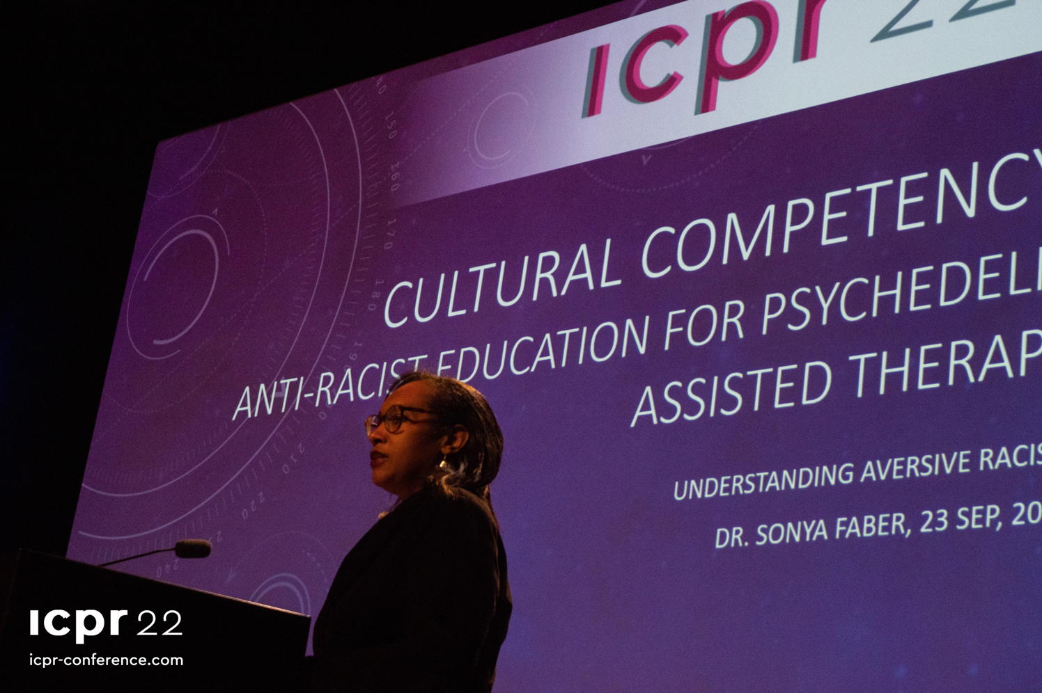 Dr. Faber at ICPR conference